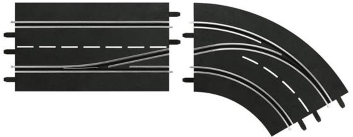 Carrera Digital 132 Baandelen - 2 Stuks