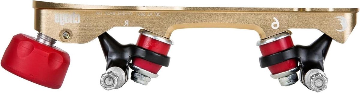 Rolschaatsen Onderdelen Wielen Soepel Rollen Aluminium Wieltype Set van 4