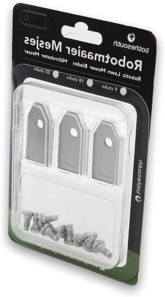 90x To the South® Robotmaaier Mesjes staal geschikt voor Segway Navimow H3000E-VF - 90 stuks