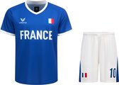 Maillot et short Vinto France pour hommes - Tenue de football - Maillot de football France - Coupe du Monde 2026 - France - Taille S
