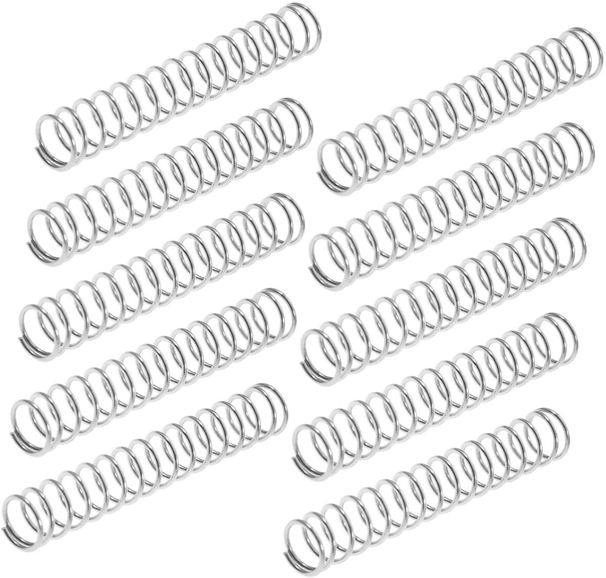 Set Drukveren - Trekveren set - Thuisreparaties Uitvoeren - Roestvrij staal 304 - 10 Stuks - Zilver