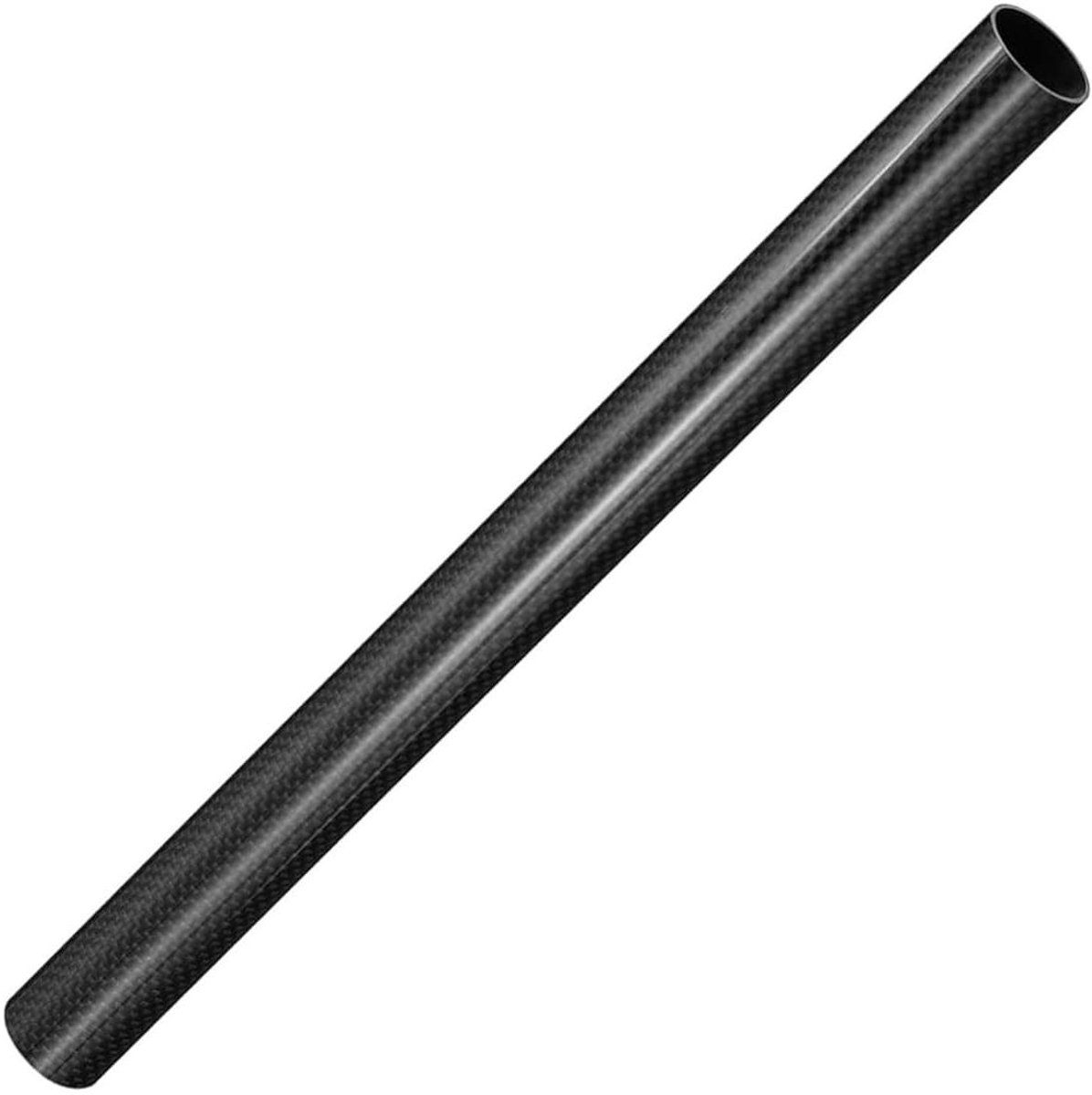 Koolstofvezelbuis - Lichtgewicht buis - Modelbouw projecten - Aanpasbare afmetingen - 1000 mm lengte - Zwart