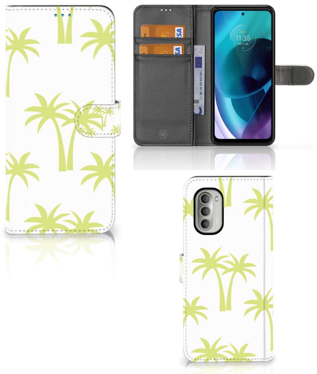 Motorola Moto G51 5G Hoesje Palmtrees