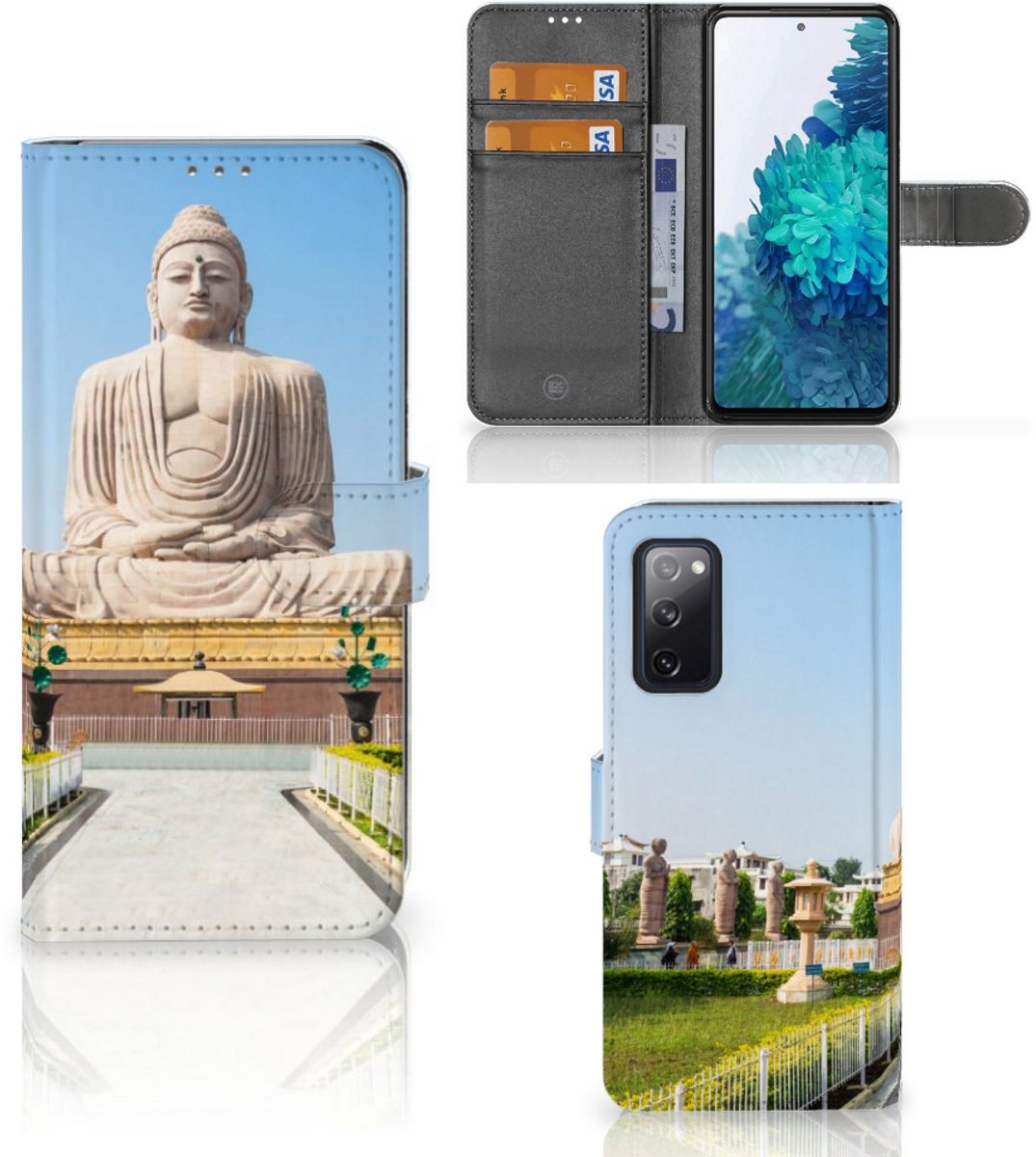 Samsung Galaxy S20 FE Flip Cover Boeddha