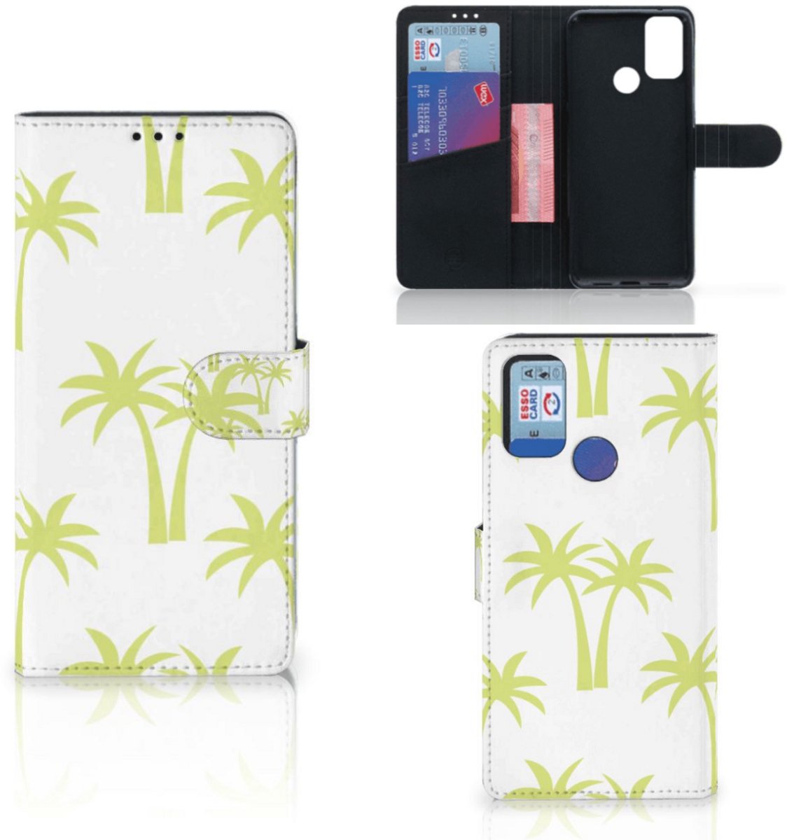 Alcatel 1S (2021) Hoesje Palmtrees