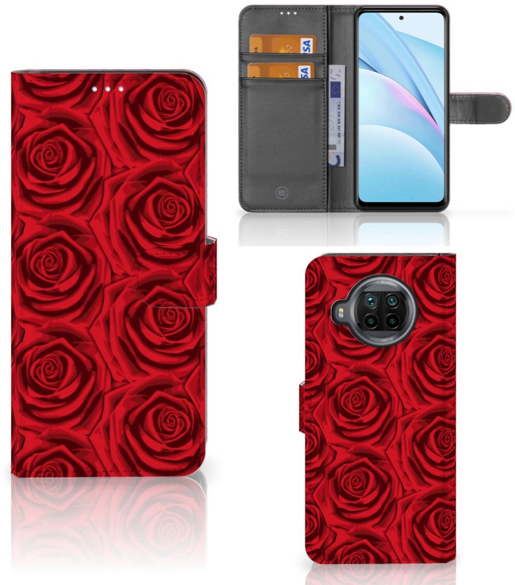 Xiaomi Mi 10T Lite Hoesje Red Roses