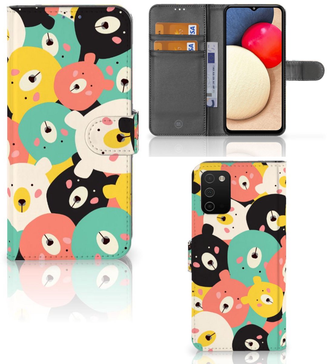 Samsung Galaxy A03s Leuk Hoesje Bears