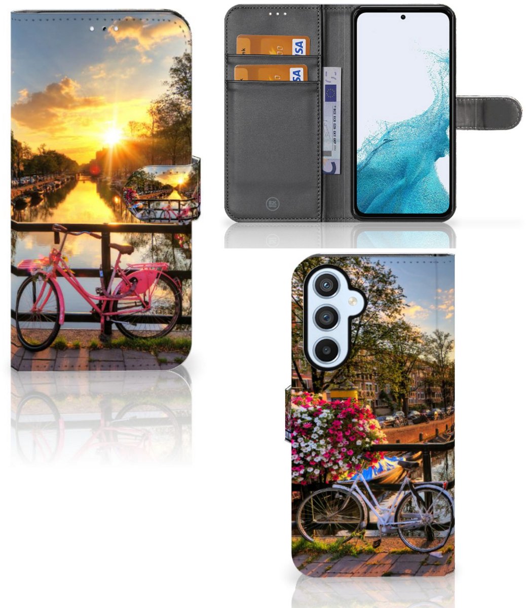 Samsung Galaxy A54 5G Flip Cover Amsterdamse Grachten
