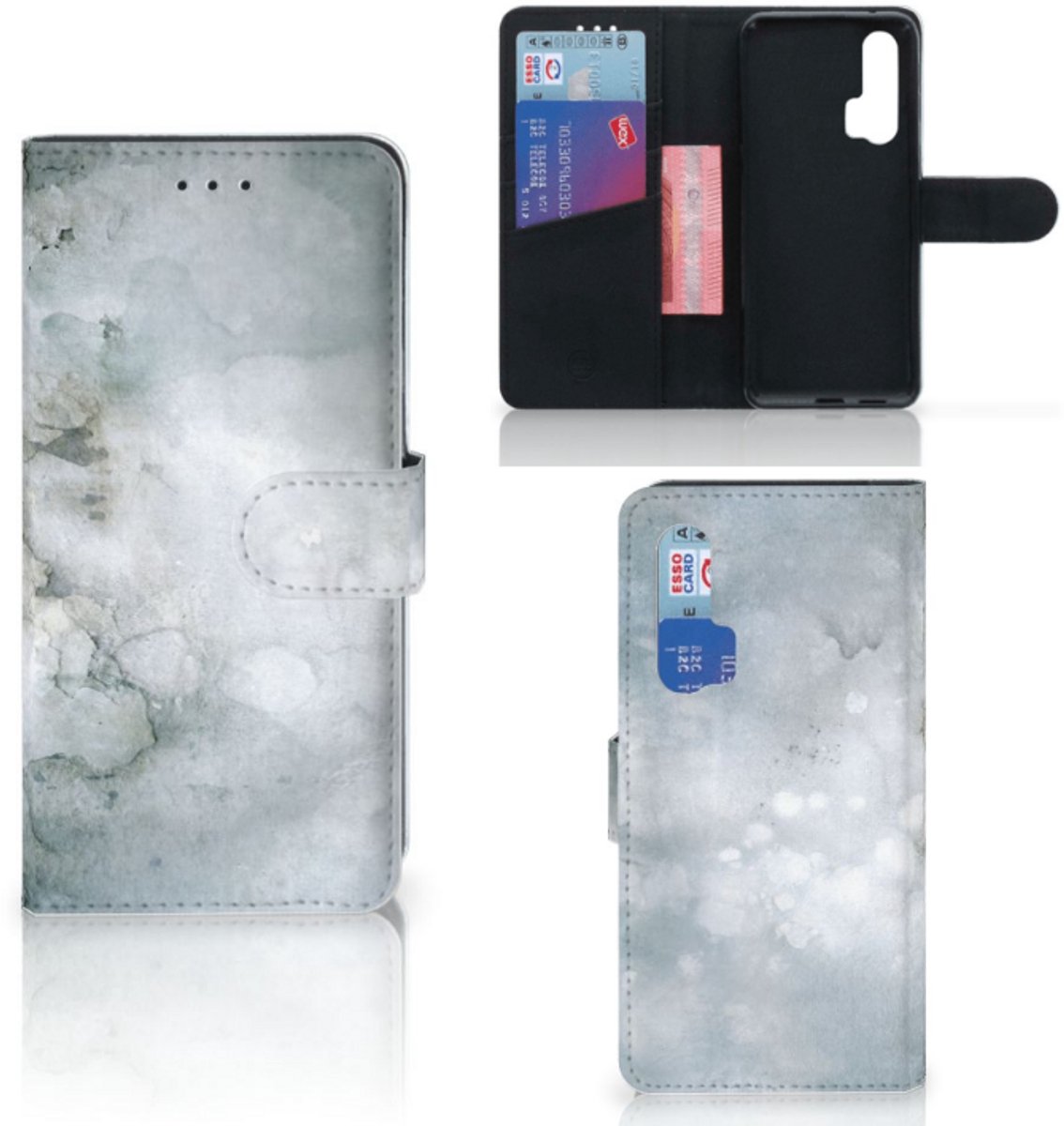 Hoesje Honor 20 Pro Painting Grey