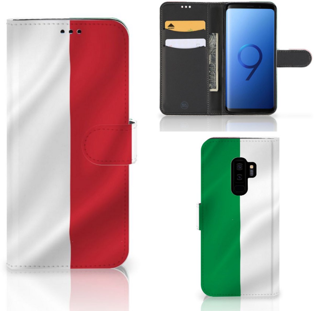 Samsung Galaxy S9 Plus Bookstyle Case Italië