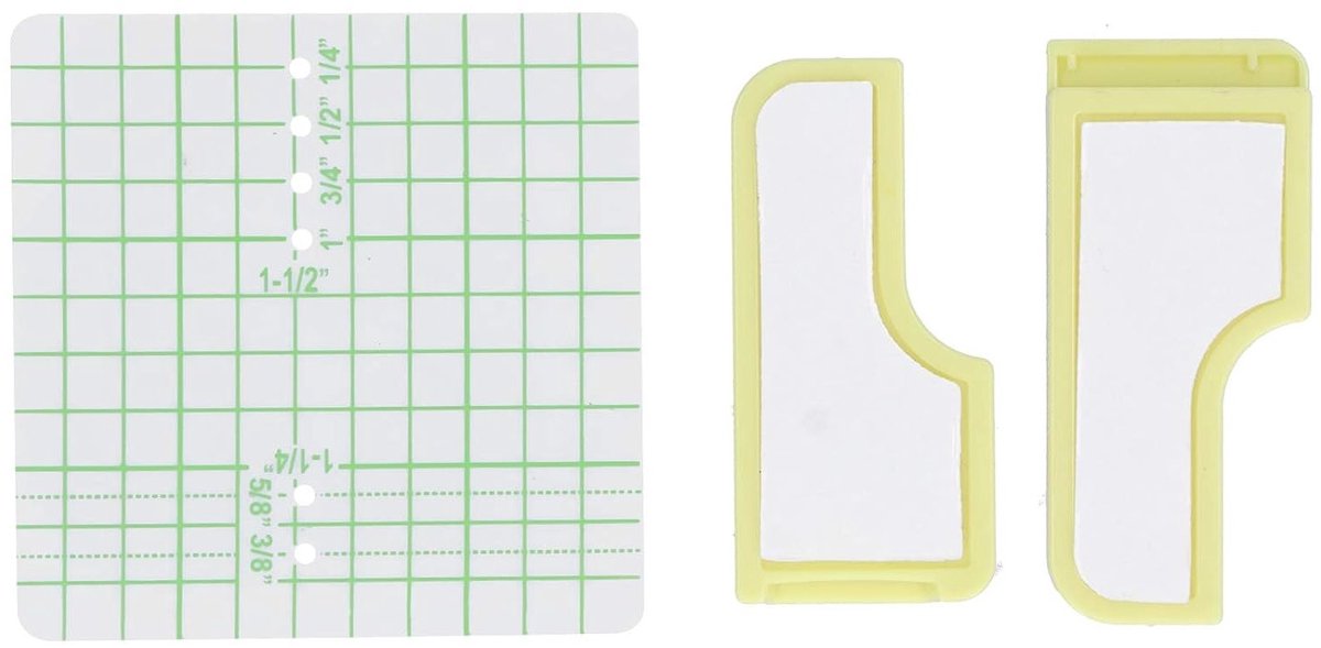 Naaigids voor naaimachine, stikgids kit met positioneringsplaat voor naaiprojecten en naaldambachten accessoires