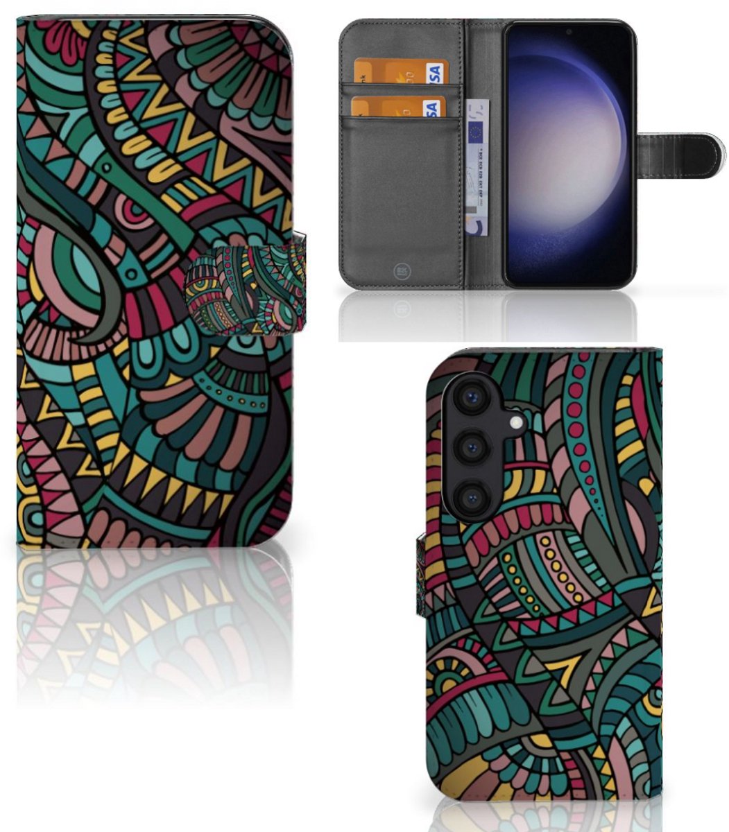 Samsung Galaxy S24 Telefoon Hoesje Aztec