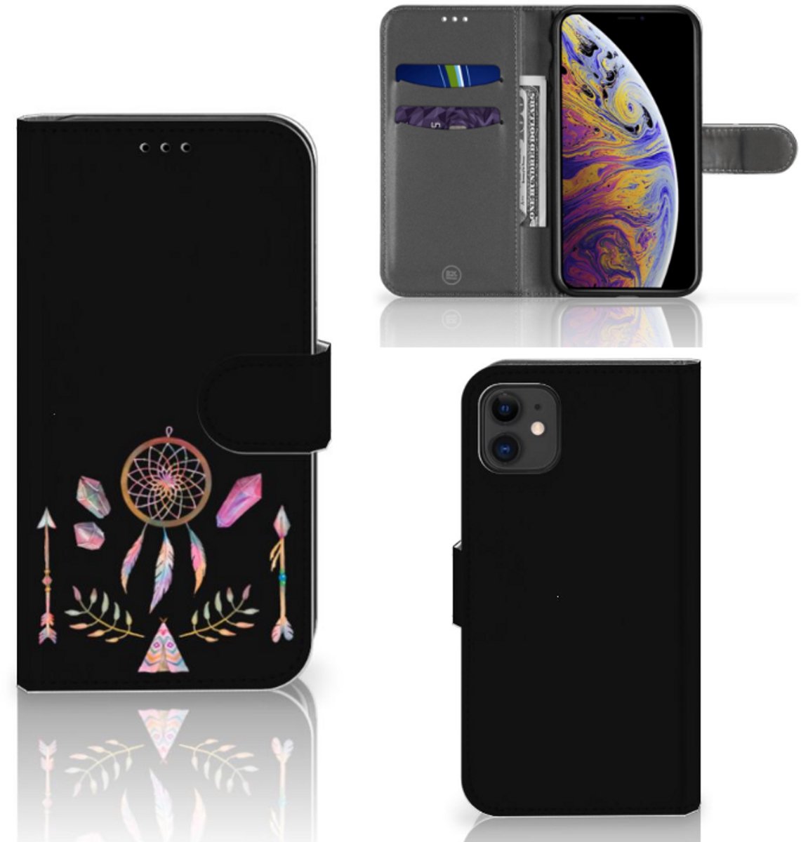 Apple iPhone 11 Leuk Hoesje Boho Dreamcatcher