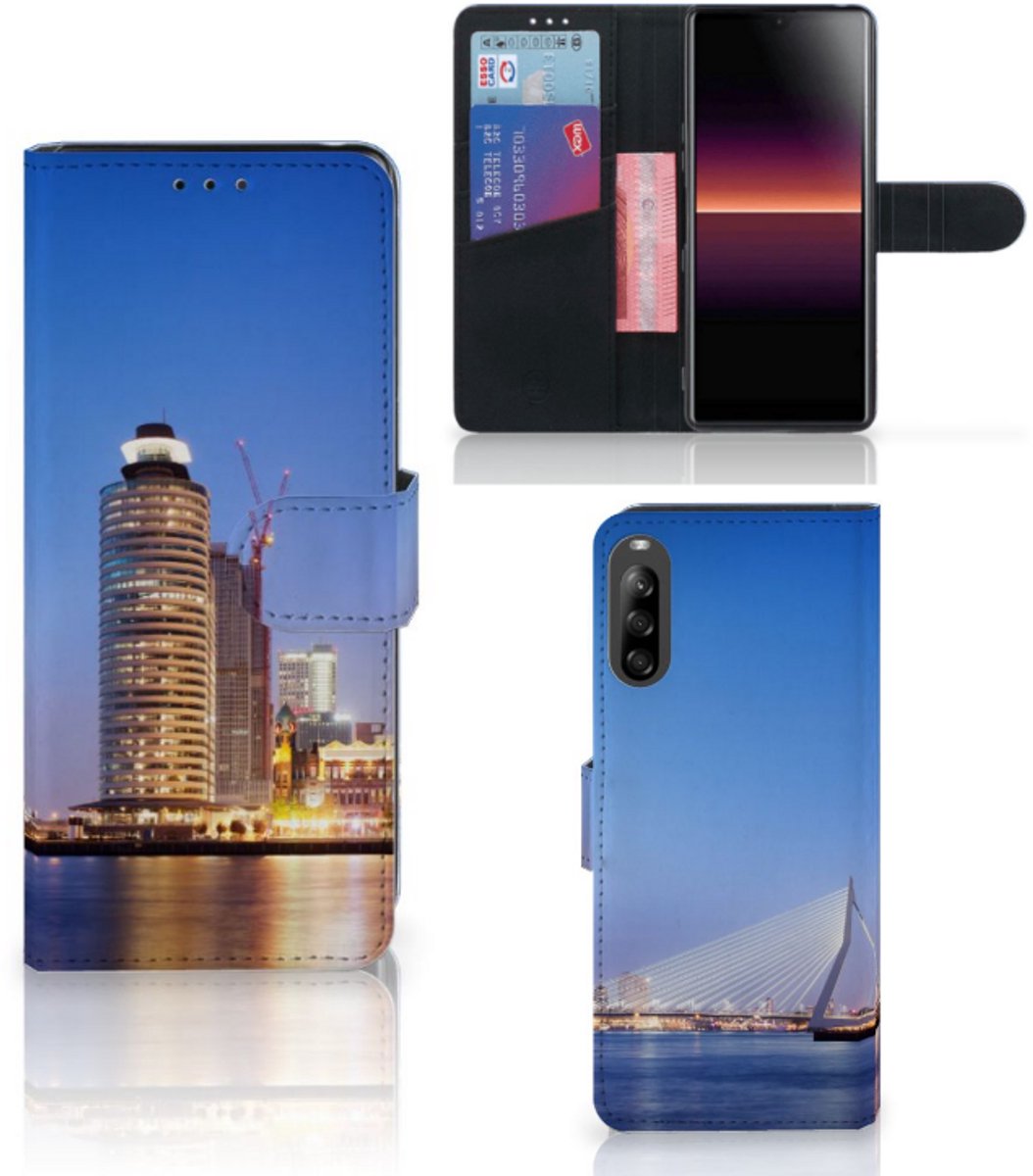 Book Case voor Sony Xperia L4 Flip Cover Rotterdam
