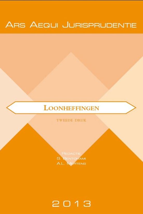 Ars Aequi Jurisprudentie - Loonheffingen 2013 - cover