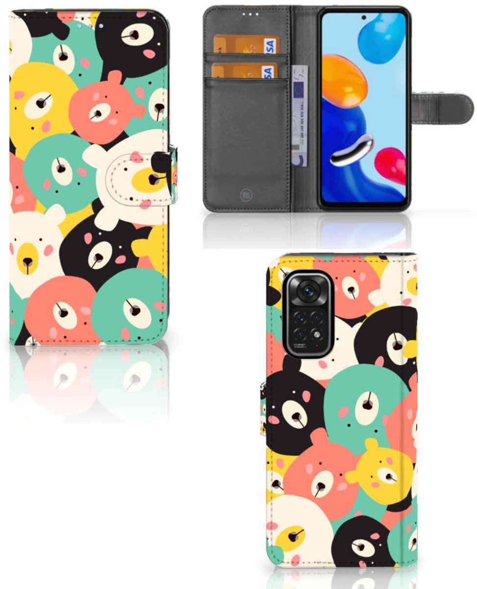 Xiaomi Redmi Note 11/11S Leuk Hoesje Bears