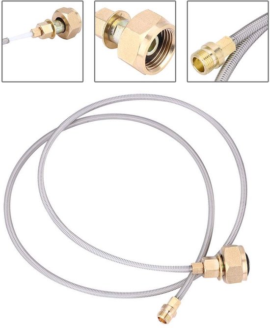 Cosensi - Gas Tank Adapter - Camping Accessoire - Lichtgewicht en Duurzaam - Compact Formaat - Gas Tank Connector - Geschikt voor Buitenactiviteite... — afbeelding 5