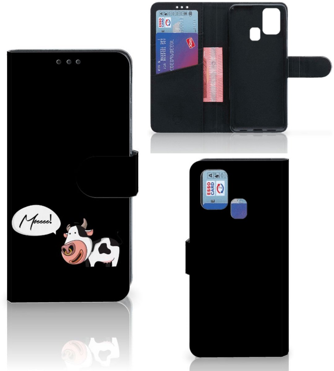 Samsung Galaxy M31 Leuk Hoesje Cow