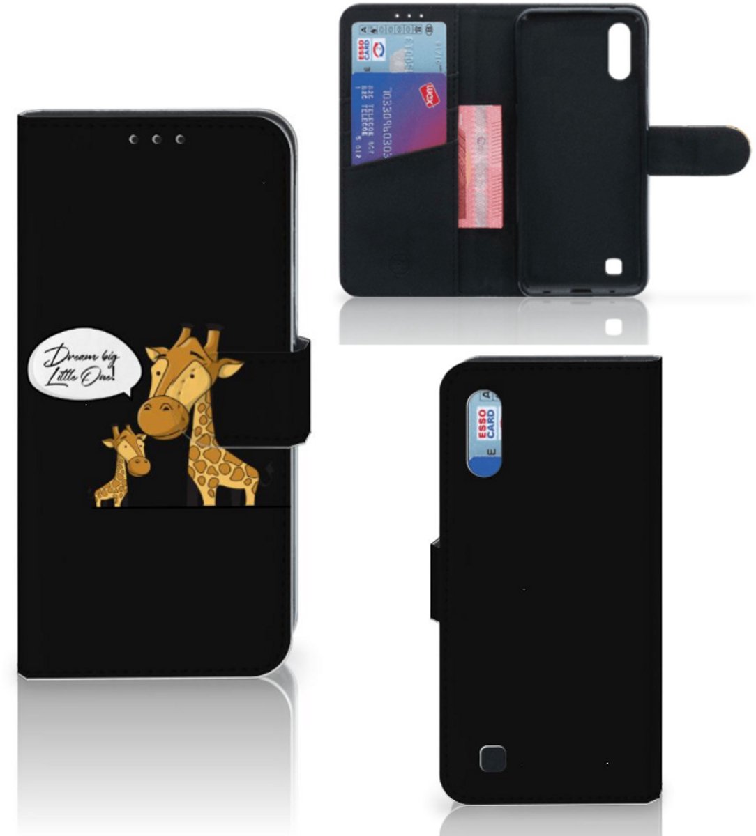 Samsung Galaxy M10 Leuk Hoesje Giraffe