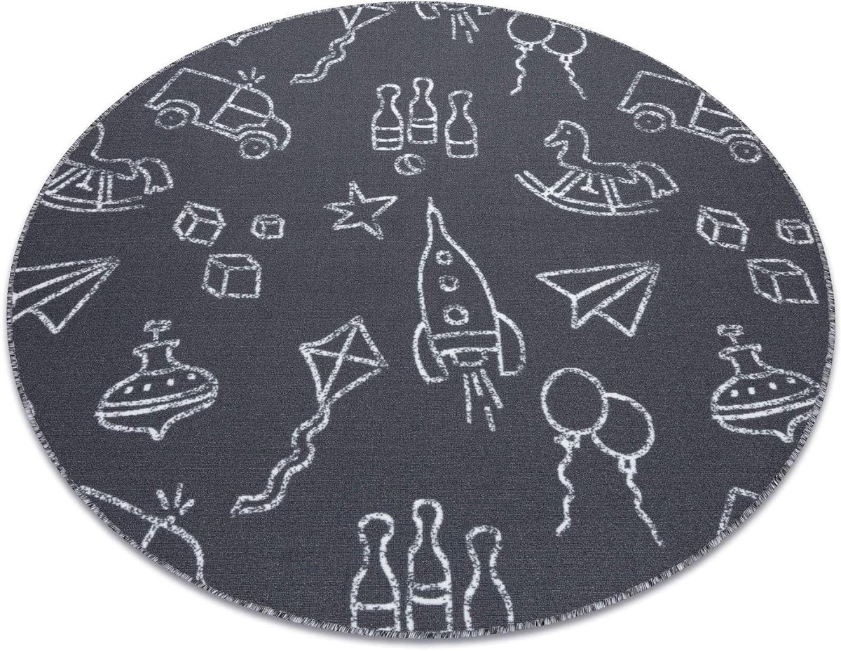 Kinder Tapijt - Vloerkleed Kinderkamer - Spelen en Decoreren - ÖKOTEX Gecertificeerd - 400x600 cm - Meerkleurig