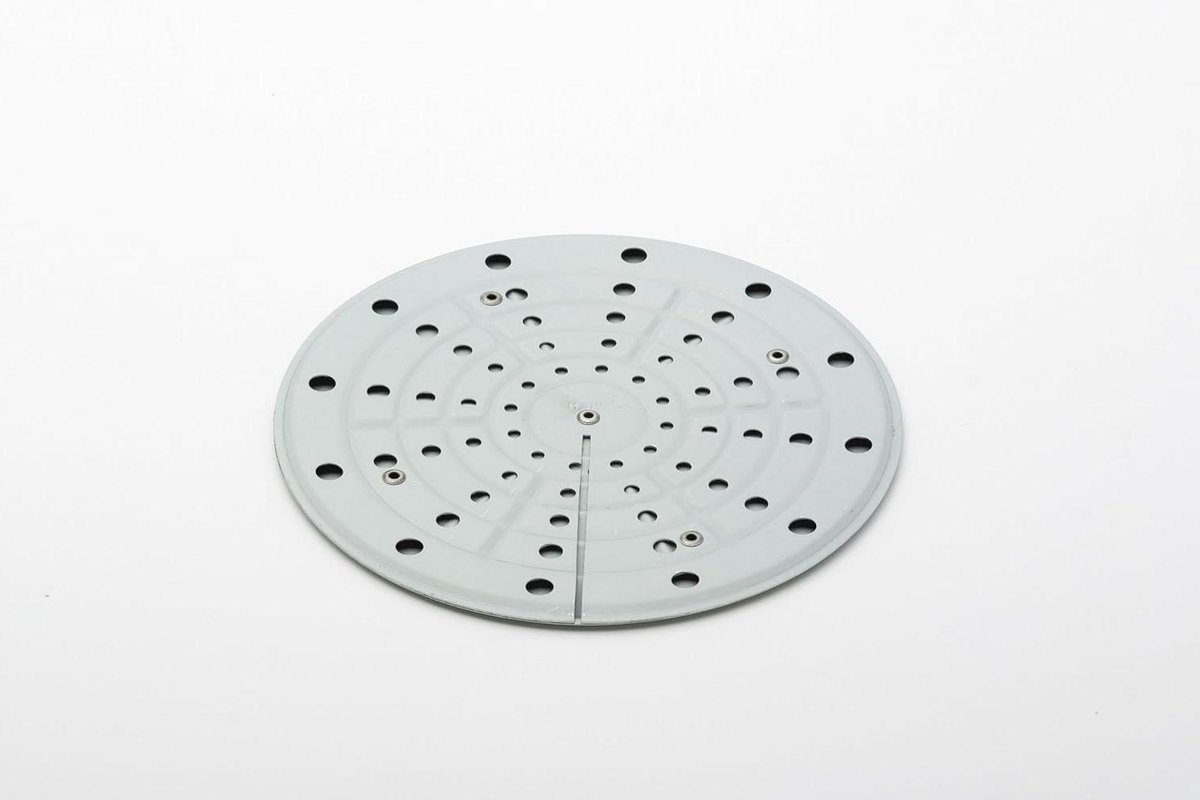 Warmteverdeler Plaat - Gasfornuis Accessoire - Gelijkmatig Koken - Roestvrij Staal - 16 x 16 x 1 cm - Zilver