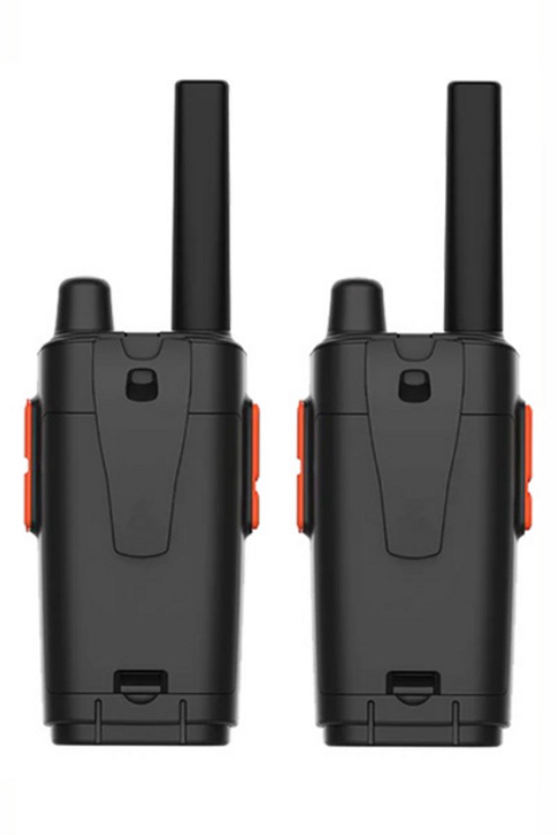 Set van 4 Cobra RX380 PMR446 portofoons IPX2 met beveiliging oortje