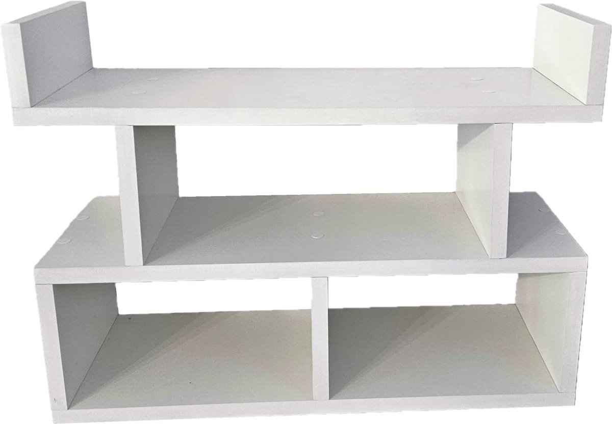 Moliland Squarek - Opbergrek - Roestvrij Staal - Tafelmodel - Dubbelzijdig