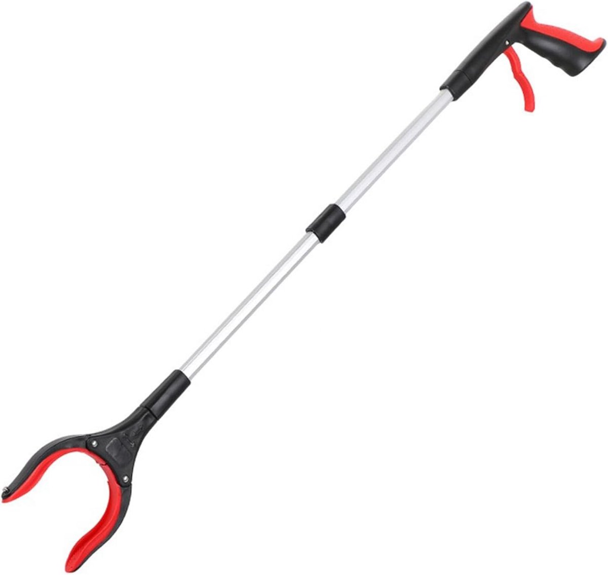 Vouwbare Lange Bereik - grijpstok - ouderen - Grijper Ergonomische Hulp- 83 cm - afvalgrijper - Opvouwbaar 41.5cm - Gemakkelijk Afval Oppakken - Bereiken Van Verafgelegen Voorwerpen - Voorkom dat u voorover buigt en ineengedoken zit.