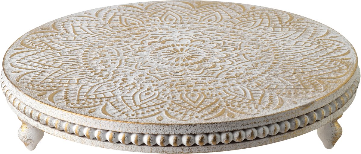 MONDEX DAZ Collectie - Decoratieve Schaal - Mandala - Verguld - MDF