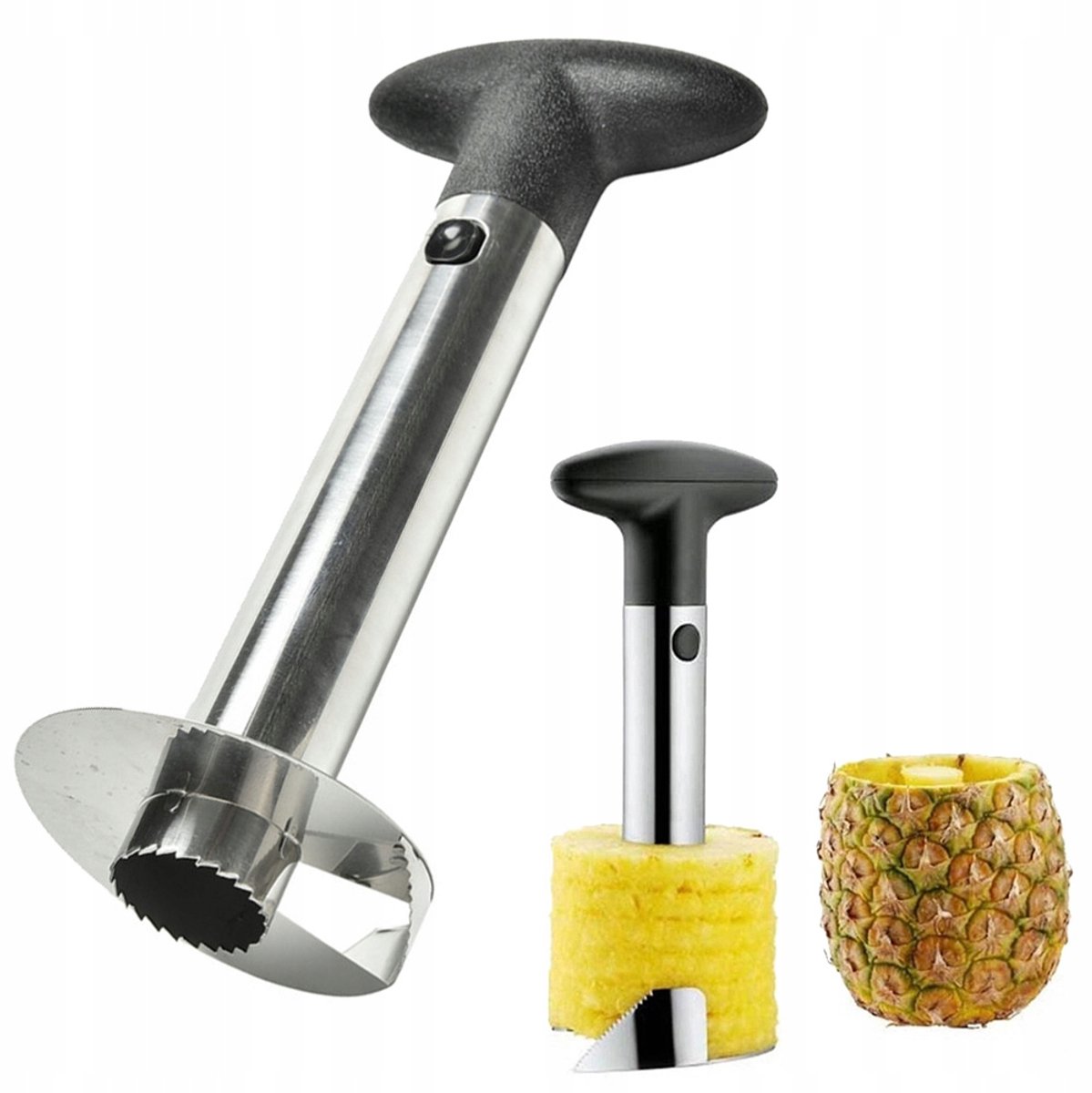 Pingyang Rongrong - Ananas Koker - Roestvrij Stalen Mes - Antislip Handvat
