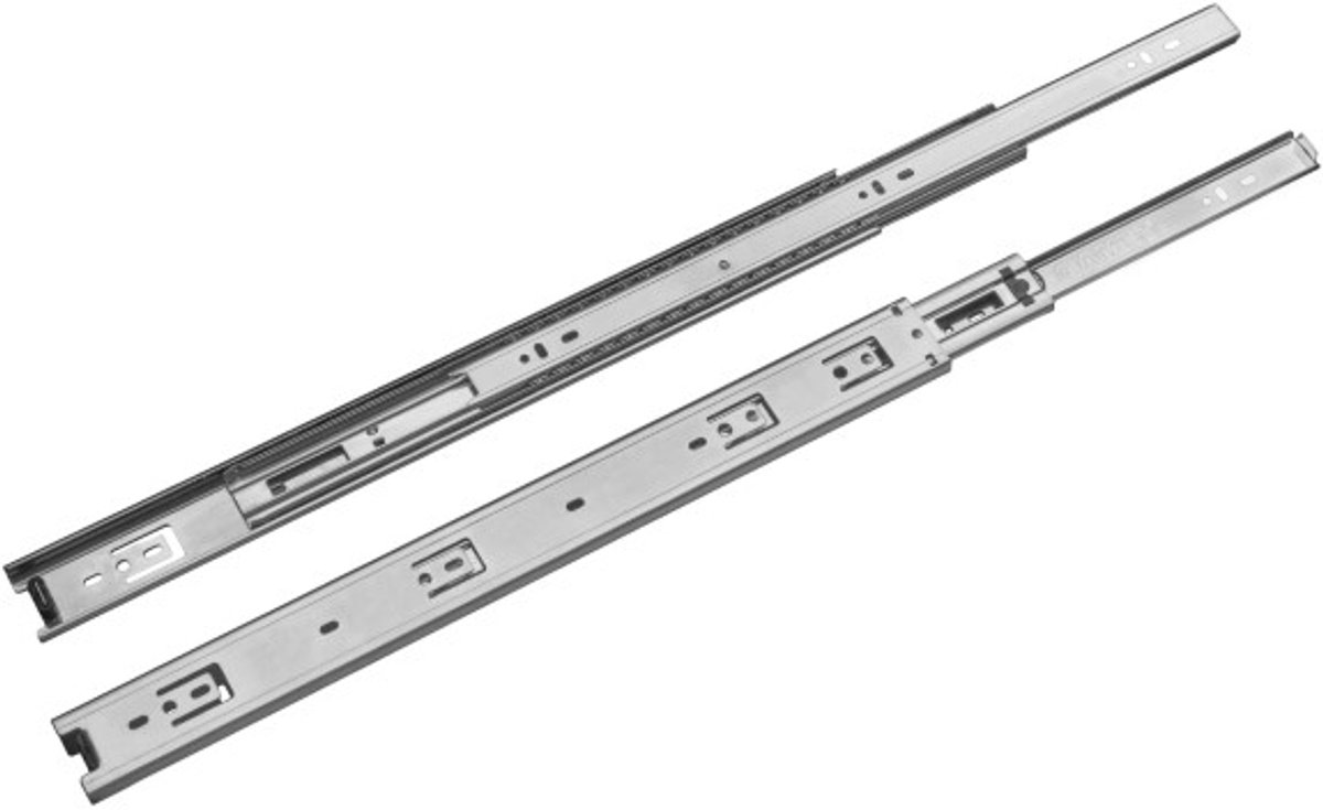 Gamet Prowadnica PK44 - Ladergeleider - Volledig Uittrekbaar - 400mm - Kogellager