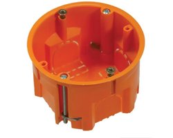 Pawbol - Inbouwdoos - Ø60mm - Oranje - IP30