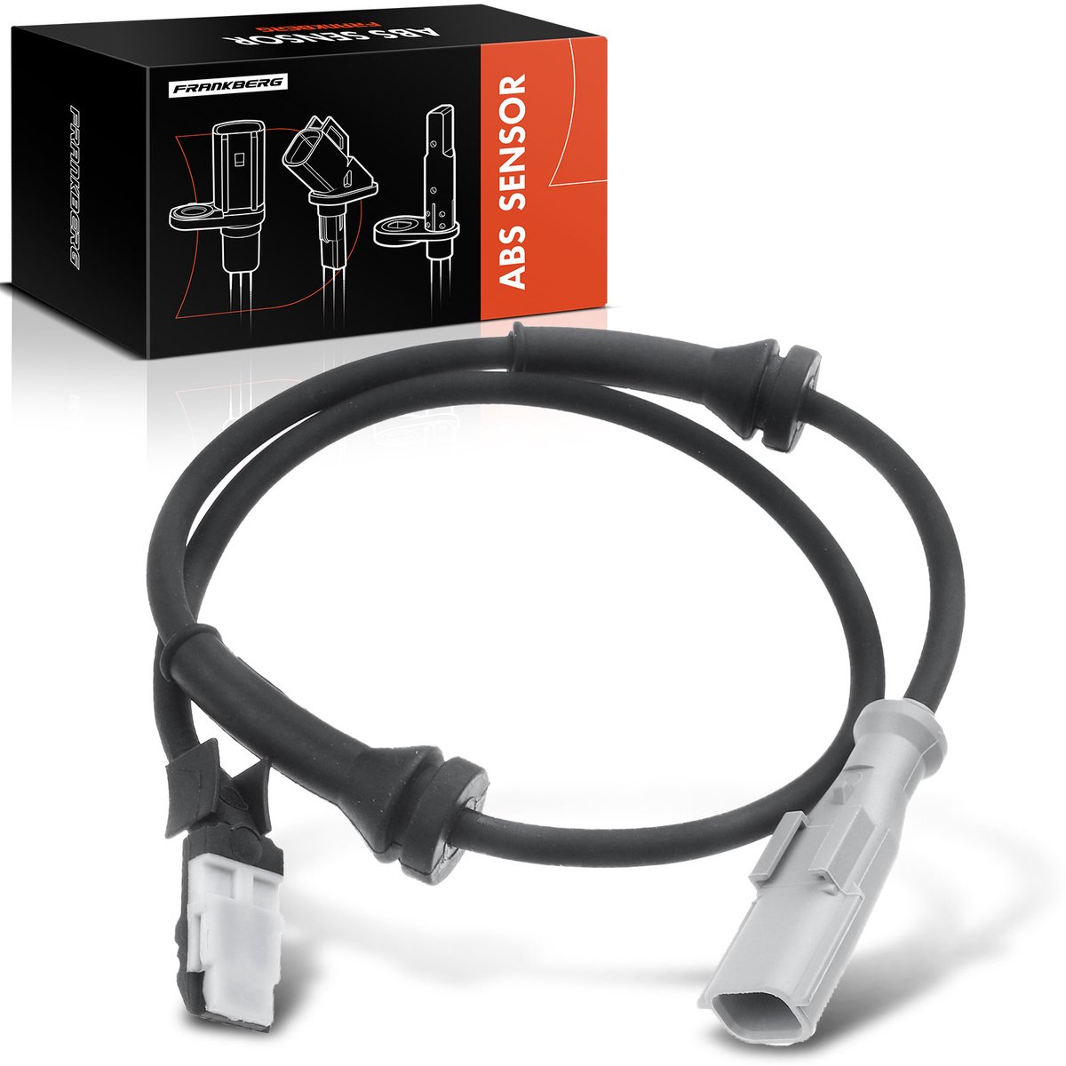 Frankberg 1x ABS-sensor achteras links voor Benz