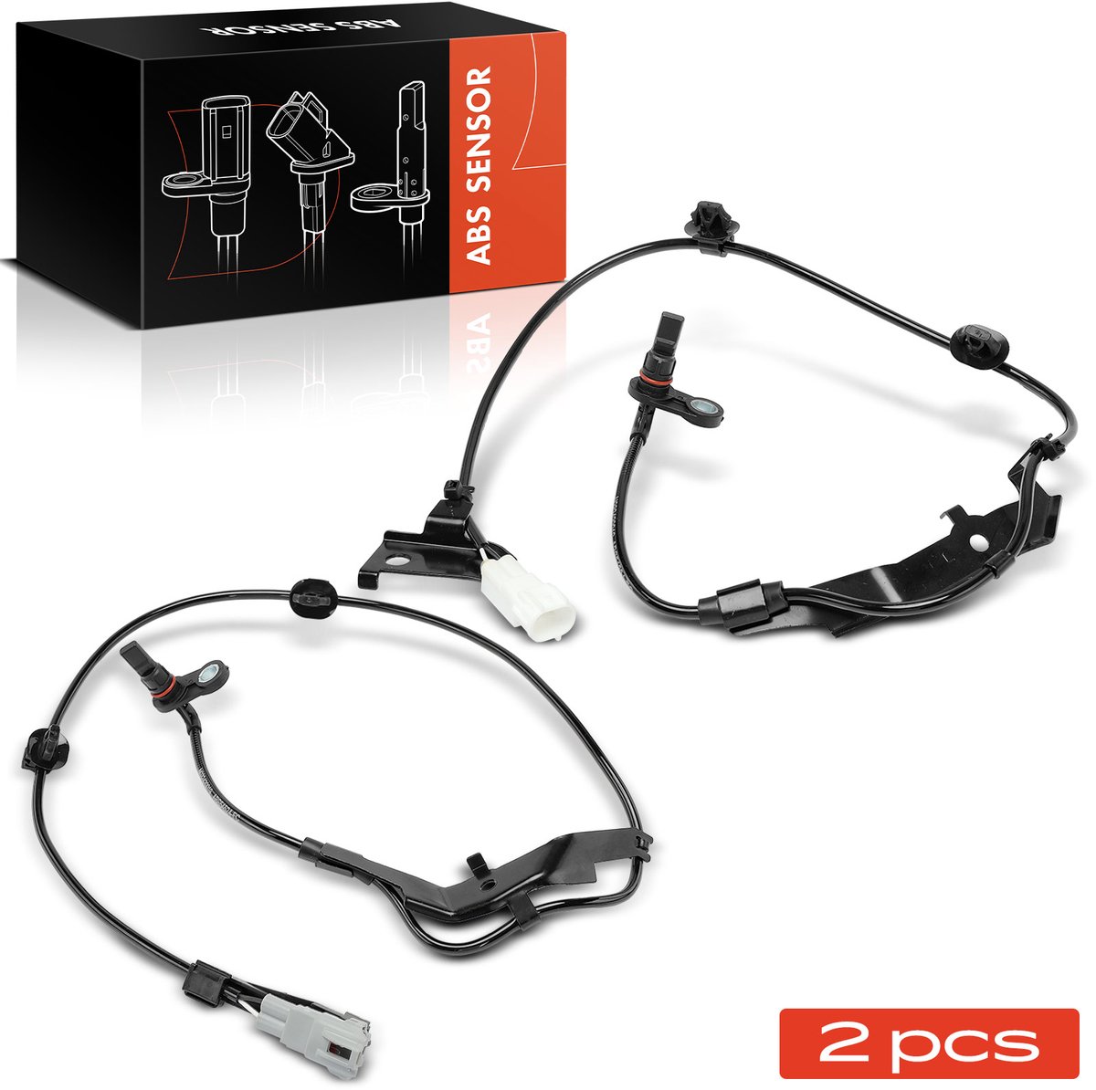 Frankberg 2x ABS Sensor Achteras Links Rechts voor Toyota