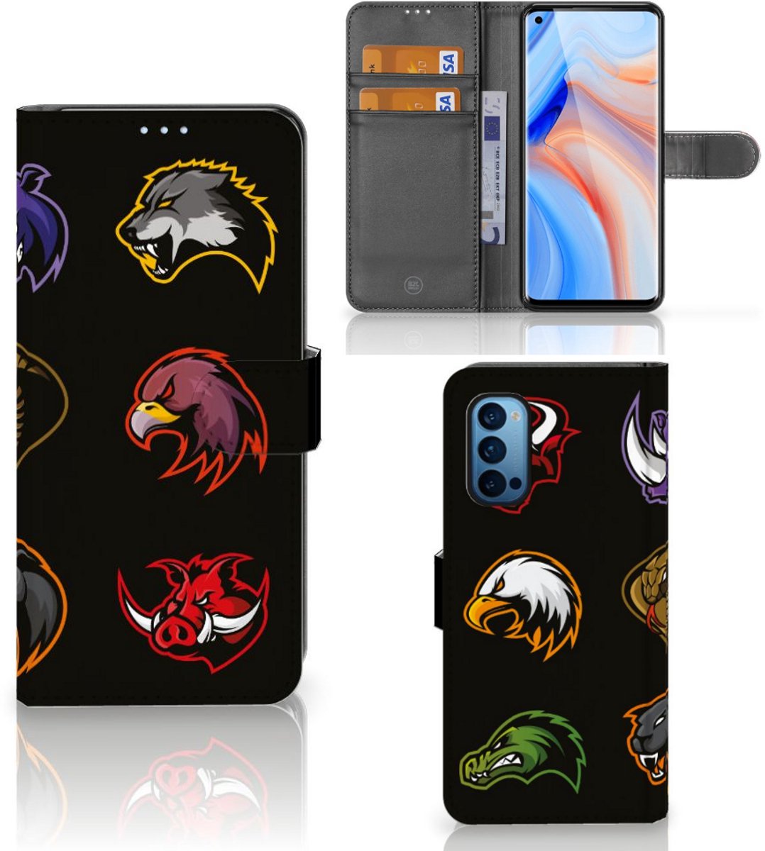 OPPO Reno 4 Pro 5G Leuk Hoesje Cartoon
