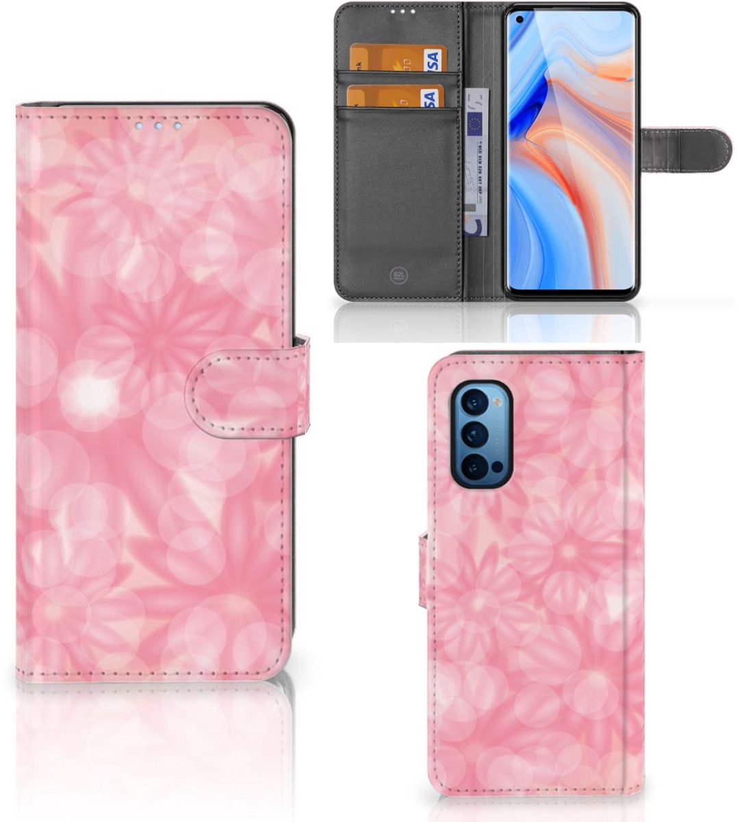 OPPO Reno 4 Pro 5G Hoesje Spring Flowers