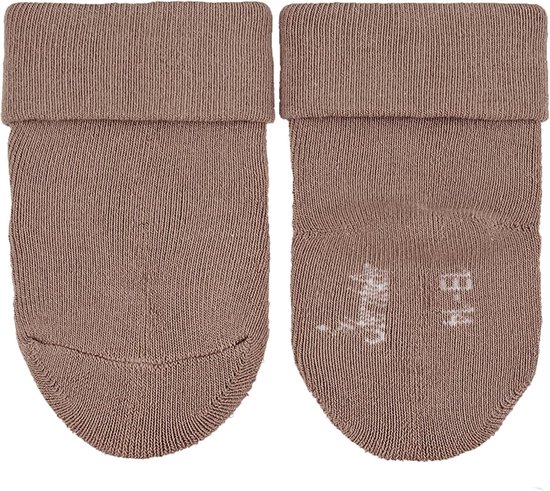 Babysokken 3-pack - Kindersokken baby - Comfortabel dragen - Volledig pluche - 3 stuks - Uni+ringel — afbeelding 2