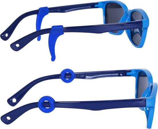 Kinderen Zonnebril - Jongens Meisjes Zonnebril - Bescherming Tegen Zon - Gepolariseerde Glazen - 3-8 Jaar - Blauw — afbeelding 4