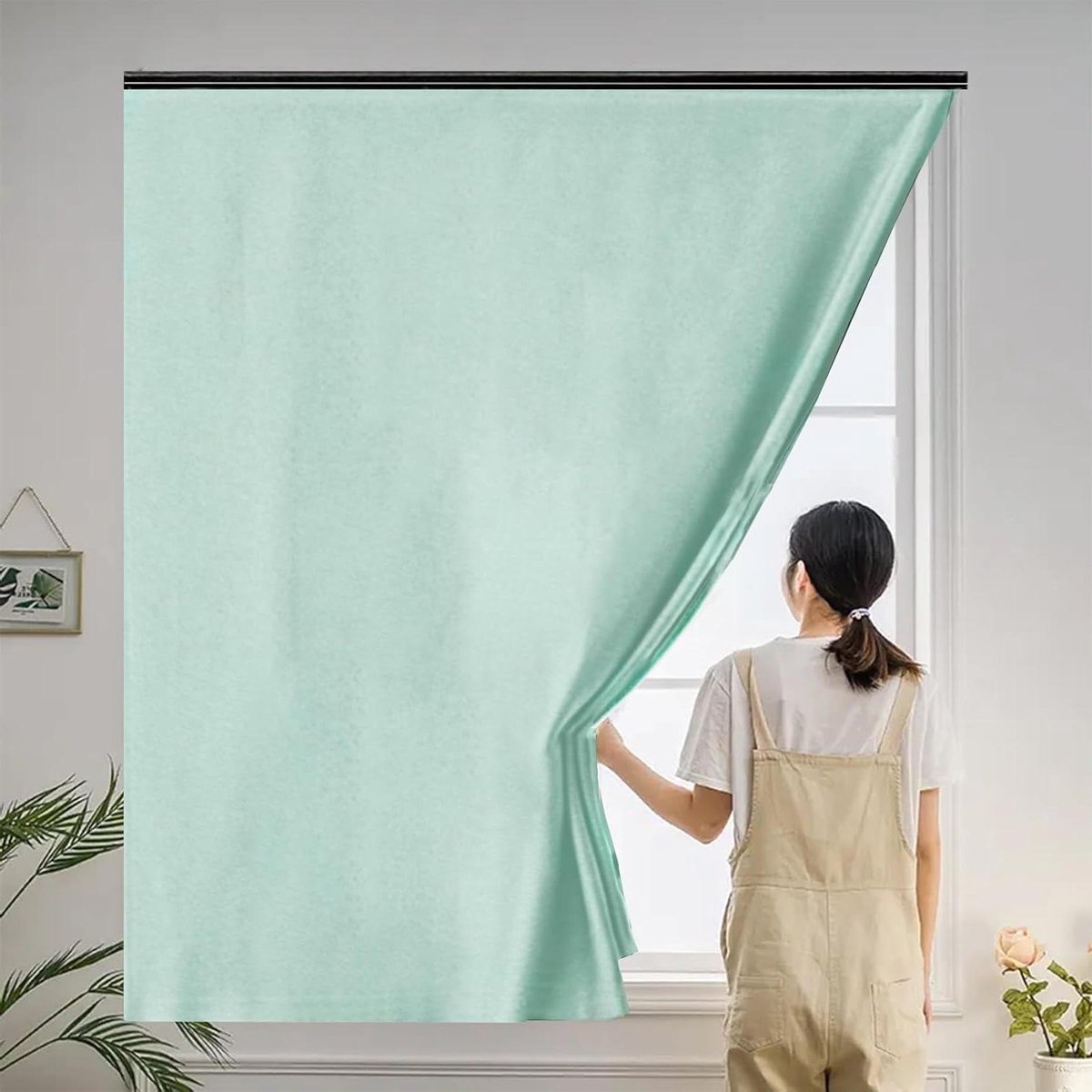 Verduisteringsrolgordijn - Dakraam gordijn - Slaapkamer verduisteren - Zonder boren - 60 x