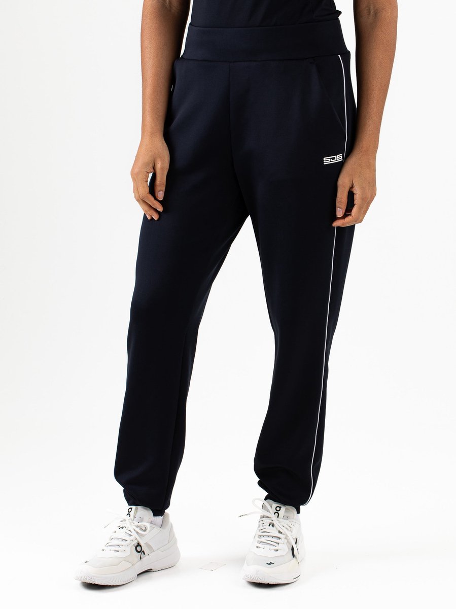 Sjeng Sports KYRSTEN - Maat: XL Dark Blue - Tennis Broek Vrouwen - Sportbroek - Tricot