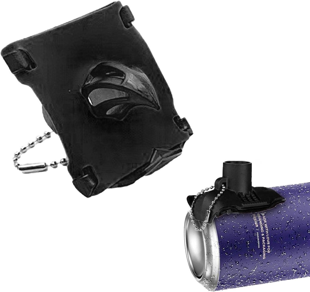 Innovatieve Bier Shotgun Opener, Handige Bier Drink Machine met Sleutelhanger voor Feesten, Kamperen en Strandactiviteiten