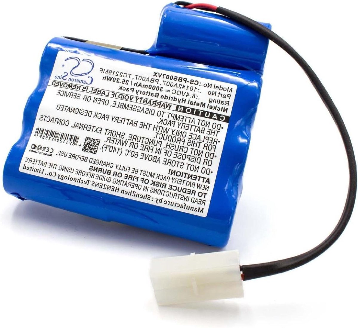 vhbw Accu compatibel met MTC 3937 Megatech zwembadzuiger (3000mAh, 8,4V, NiMH)