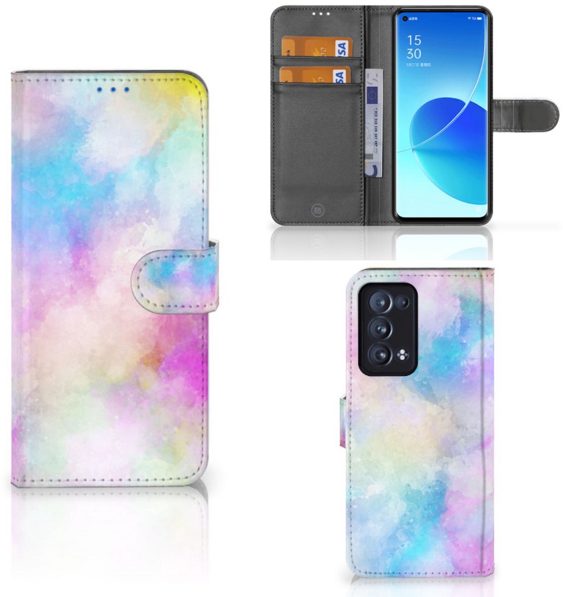 Hoesje OPPO Reno 6 Pro Plus 5G Watercolor Light