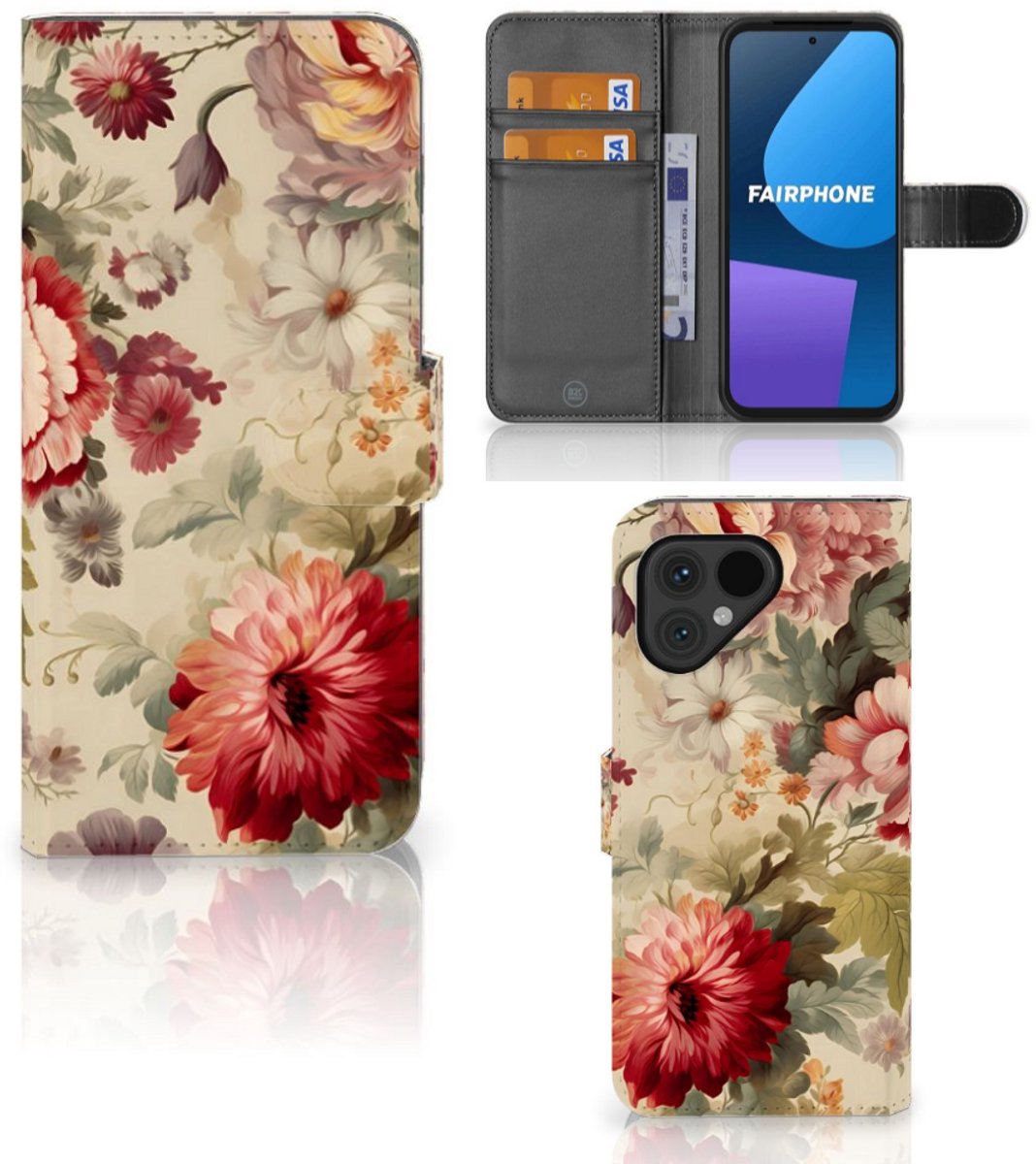Hoesje voor Fairphone 5 Bloemen