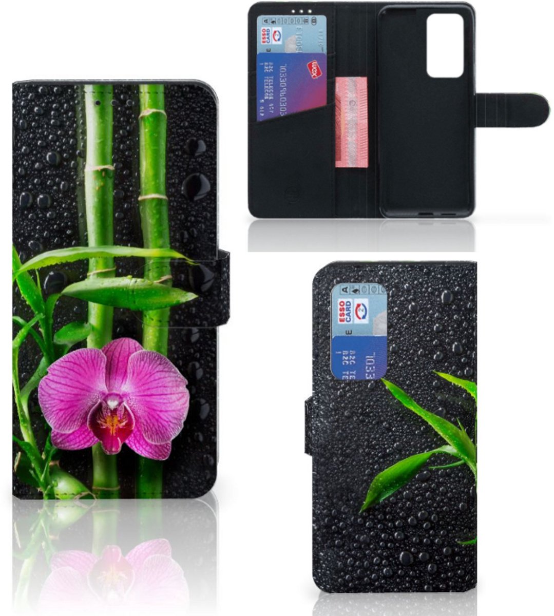 Huawei P40 Pro Hoesje Orchidee