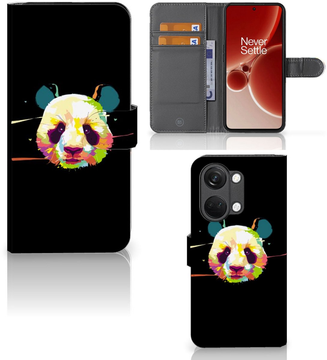 OnePlus Nord 3 Leuk Hoesje Panda Color