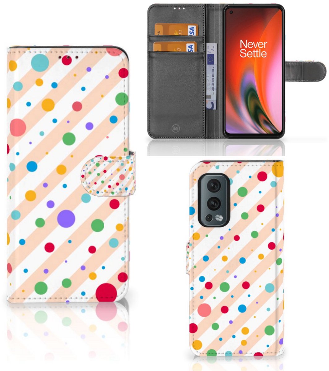OnePlus Nord 2 5G Telefoon Hoesje Dots