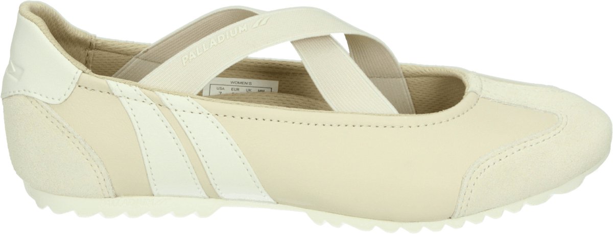 Palladium RACER BALLERINA LTH Ballerinaschoenen Beige