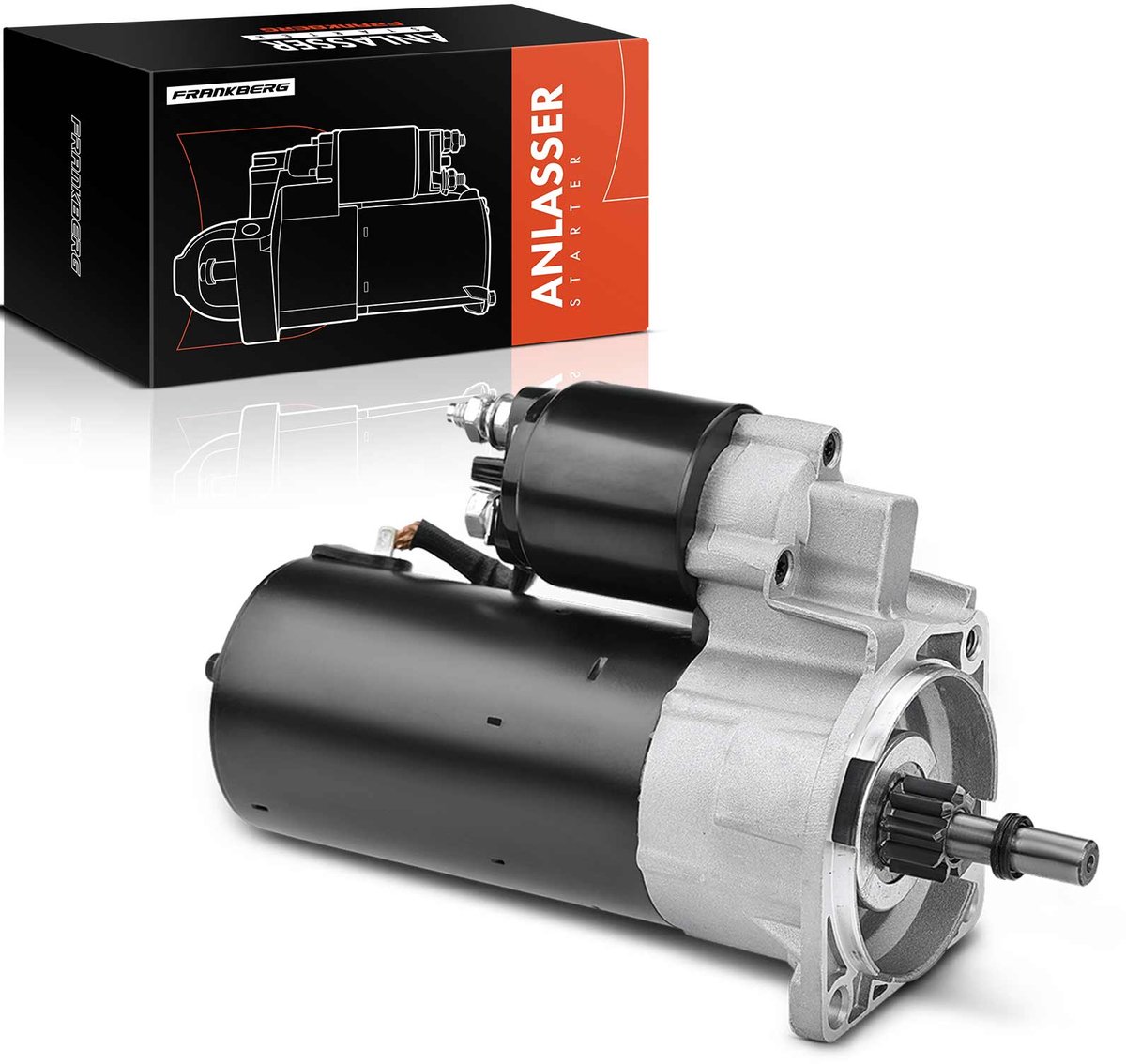 Frankberg 1x startmotor starter voor VW