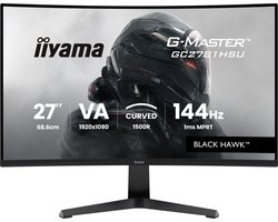iiyama G-Master GC2781HSU-B1 Black Hawk - 27 inch - Full HD - VA - 144Hz - - Curved - 1ms